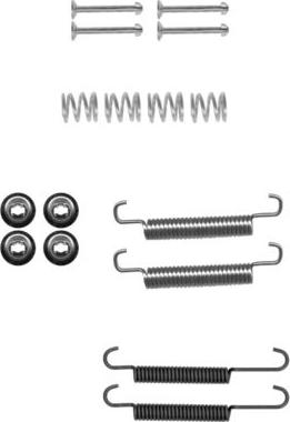 HELLA 8DZ 355 202-031 - Tarvikesarja, seisontajarru inparts.fi