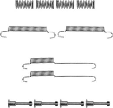 HELLA 8DZ 355 202-021 - Tarvikesarja, seisontajarru inparts.fi