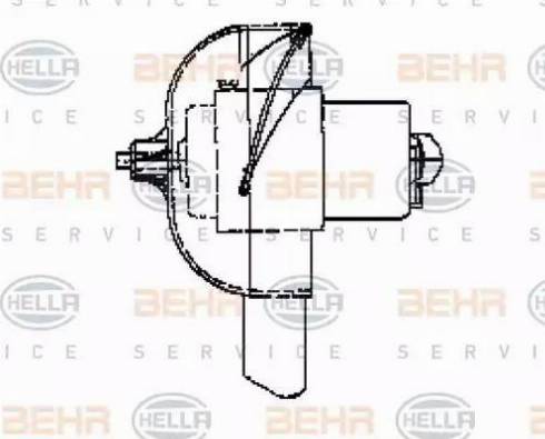HELLA 8EW 009 160-321 - Sisätilapuhallin inparts.fi