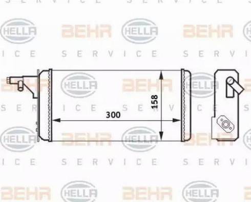 HELLA 8FH 351 024-251 - Lämmityslaitteen kenno inparts.fi