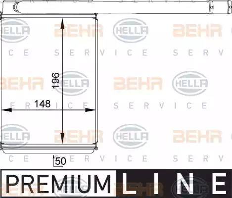 HELLA 8FH 351 313-461 - Lämmityslaitteen kenno inparts.fi