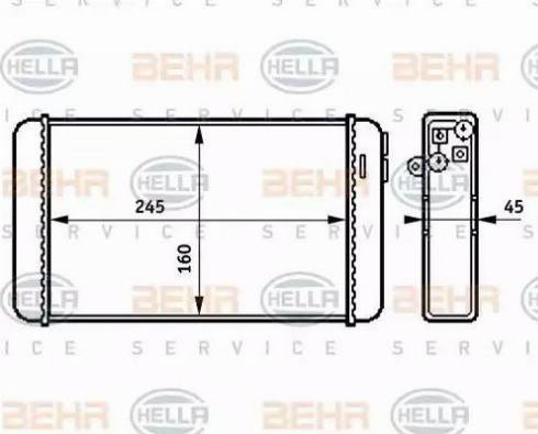 HELLA 8FH 351 313-281 - Lämmityslaitteen kenno inparts.fi