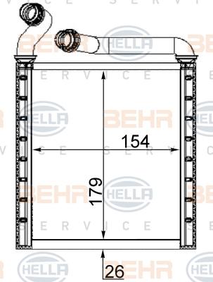 HELLA 8FH 351 331-724 - Lämmityslaitteen kenno inparts.fi