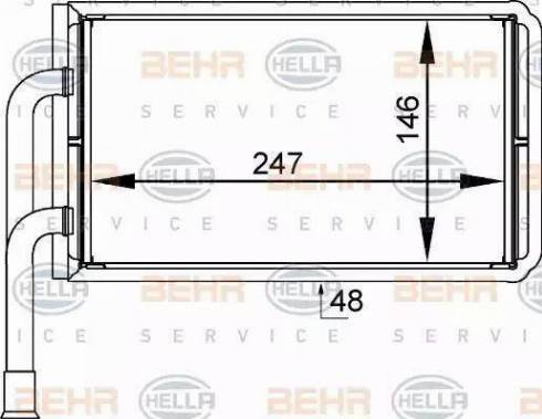 HELLA 8FH 351 333-034 - Lämmityslaitteen kenno inparts.fi