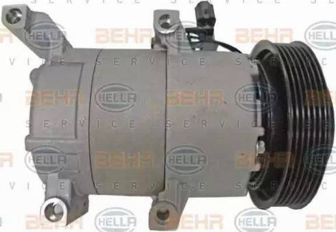 HELLA 8FK 351 001-351 - Kompressori, ilmastointilaite inparts.fi