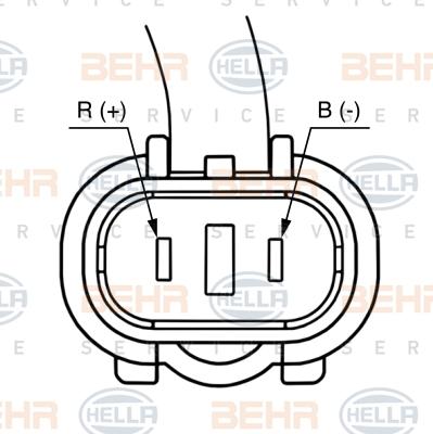 HELLA 8FK 351 008-061 - Kompressori, ilmastointilaite inparts.fi