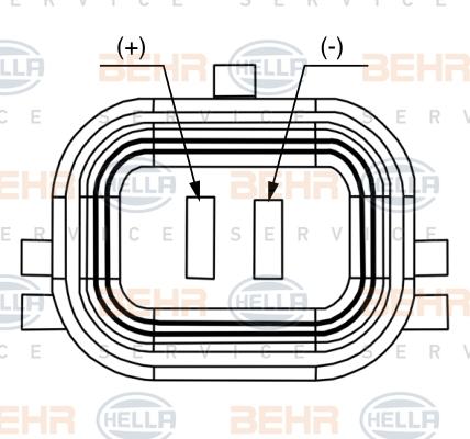 HELLA 8FK 351 008-081 - Kompressori, ilmastointilaite inparts.fi