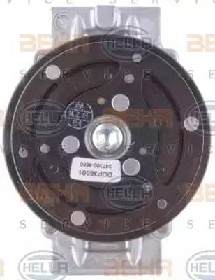 HELLA 8FK 351 002-371 - Kompressori, ilmastointilaite inparts.fi