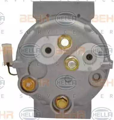 HELLA 8FK 351 109-721 - Kompressori, ilmastointilaite inparts.fi