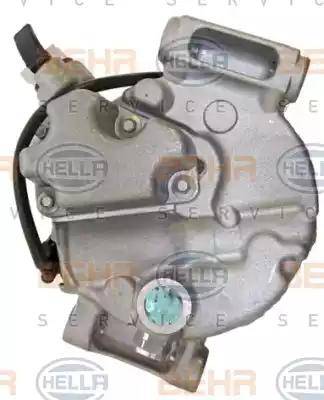 HELLA 8FK 351 105-431 - Kompressori, ilmastointilaite inparts.fi