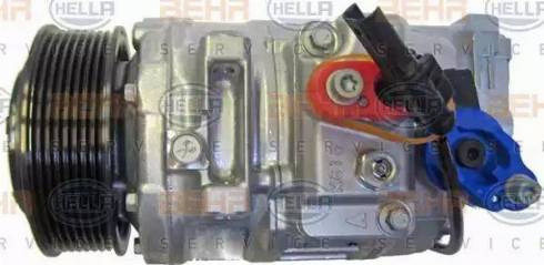 HELLA 8FK 351 105-311 - Kompressori, ilmastointilaite inparts.fi