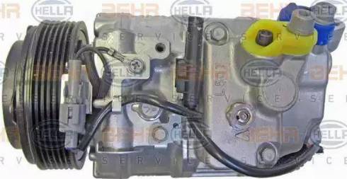 HELLA 8FK 351 105-281 - Kompressori, ilmastointilaite inparts.fi