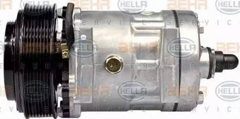 HELLA 8FK 351 119-891 - Kompressori, ilmastointilaite inparts.fi