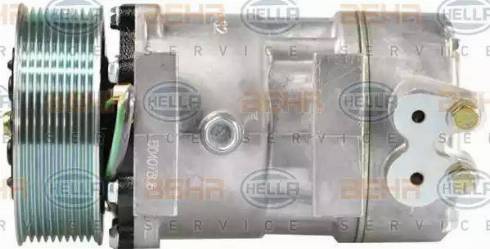 HELLA 8FK 351 119-881 - Kompressori, ilmastointilaite inparts.fi