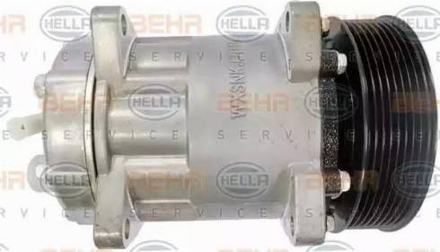 HELLA 8FK 351 119-771 - Kompressori, ilmastointilaite inparts.fi