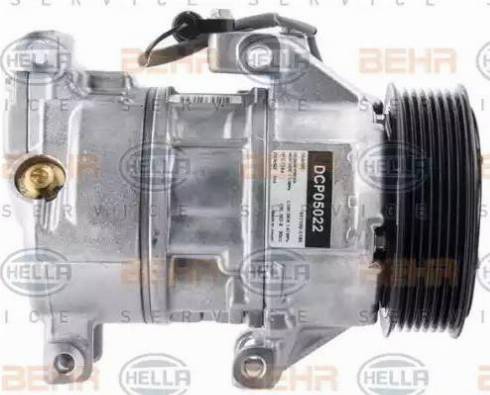 HELLA 8FK 351 114-211 - Kompressori, ilmastointilaite inparts.fi