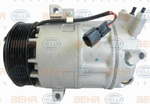 HELLA 8FK 351 115-631 - Kompressori, ilmastointilaite inparts.fi