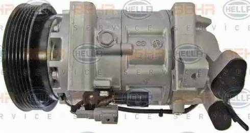 HELLA 8FK 351 115-071 - Kompressori, ilmastointilaite inparts.fi