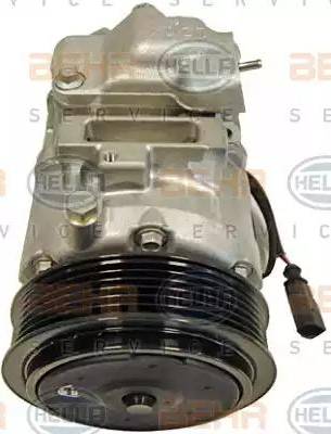 HELLA 8FK 351 110-241 - Kompressori, ilmastointilaite inparts.fi