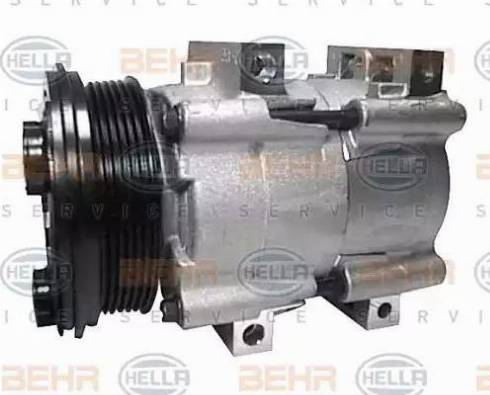 HELLA 8FK 351 113-581 - Kompressori, ilmastointilaite inparts.fi