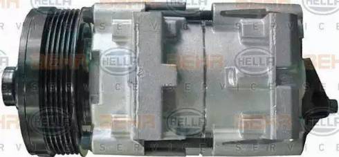 HELLA 8FK 351 113-691 - Kompressori, ilmastointilaite inparts.fi