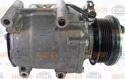 HELLA 8FK 351 113-371 - Kompressori, ilmastointilaite inparts.fi