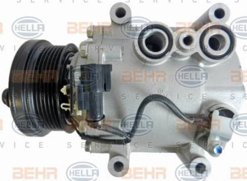 HELLA 8FK 351 134-991 - Kompressori, ilmastointilaite inparts.fi