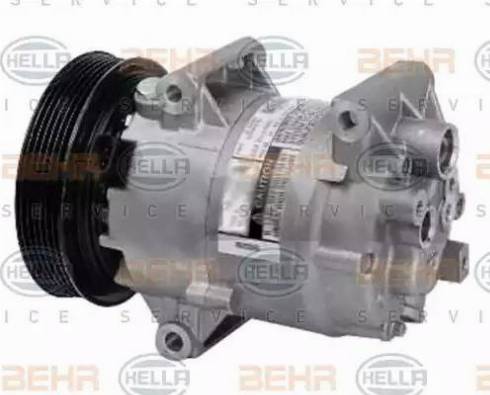 HELLA 8FK 351 134-451 - Kompressori, ilmastointilaite inparts.fi