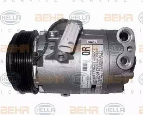 HELLA 8FK 351 134-461 - Kompressori, ilmastointilaite inparts.fi