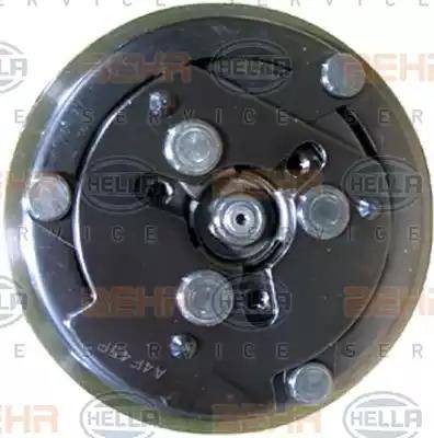 HELLA 8FK 351 134-871 - Kompressori, ilmastointilaite inparts.fi