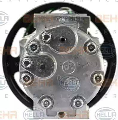 HELLA 8FK 351 135-581 - Kompressori, ilmastointilaite inparts.fi