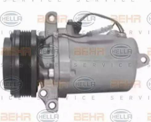 HELLA 8FK 351 131-651 - Kompressori, ilmastointilaite inparts.fi