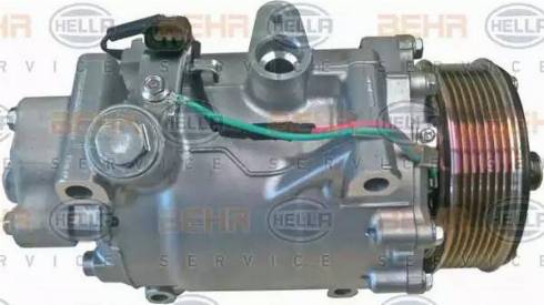 HELLA 8FK 351 121-541 - Kompressori, ilmastointilaite inparts.fi