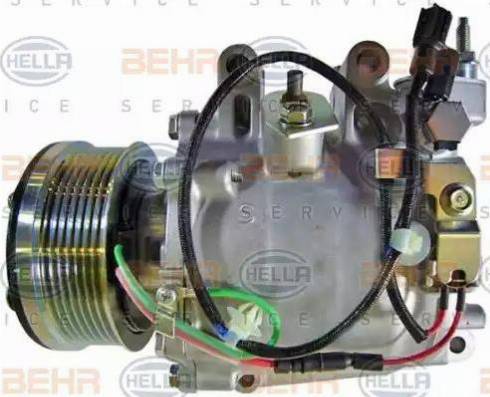 HELLA 8FK 351 121-551 - Kompressori, ilmastointilaite inparts.fi