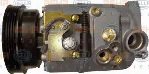 HELLA 8FK 351 128-581 - Kompressori, ilmastointilaite inparts.fi