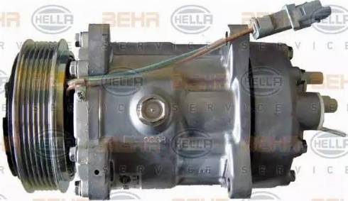 HELLA 8FK 351 127-491 - Kompressori, ilmastointilaite inparts.fi