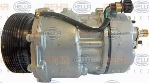 HELLA 8FK 351 127-851 - Kompressori, ilmastointilaite inparts.fi