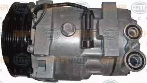 HELLA 8FK 351 127-731 - Kompressori, ilmastointilaite inparts.fi