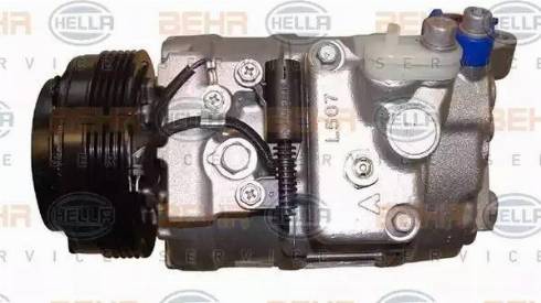 HELLA 8FK 351 176-001 - Kompressori, ilmastointilaite inparts.fi