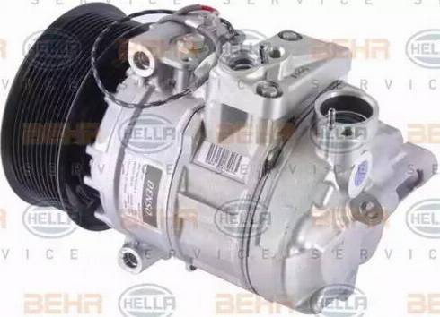 HELLA 8FK 351 176-031 - Kompressori, ilmastointilaite inparts.fi