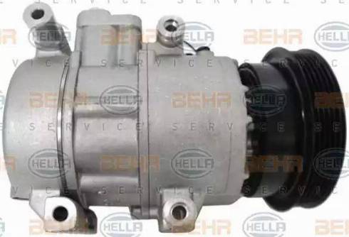 HELLA 8FK 351 340-061 - Kompressori, ilmastointilaite inparts.fi