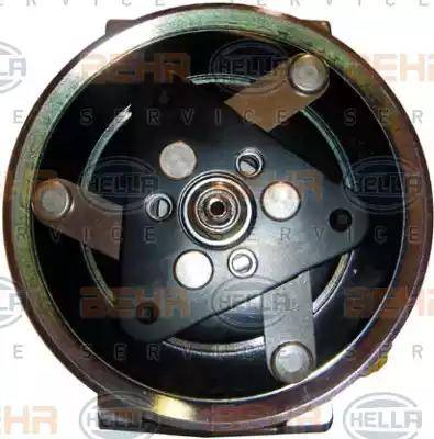 HELLA 8FK 351 340-581 - Kompressori, ilmastointilaite inparts.fi