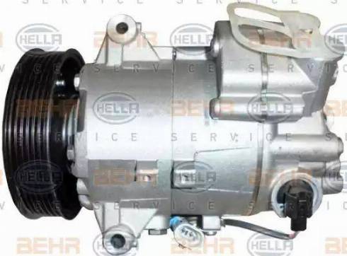 HELLA 8FK 351 340-251 - Kompressori, ilmastointilaite inparts.fi