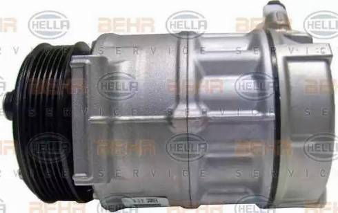 HELLA 8FK 351 341-101 - Kompressori, ilmastointilaite inparts.fi