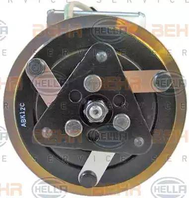 HELLA 8FK 351 316-011 - Kompressori, ilmastointilaite inparts.fi