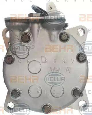 HELLA 8FK 351 316-821 - Kompressori, ilmastointilaite inparts.fi