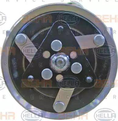 HELLA 8FK 351 316-391 - Kompressori, ilmastointilaite inparts.fi