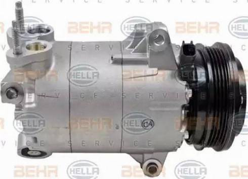 HELLA 8FK 351 339-481 - Kompressori, ilmastointilaite inparts.fi