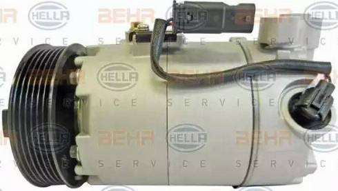 HELLA 8FK 351 339-731 - Kompressori, ilmastointilaite inparts.fi