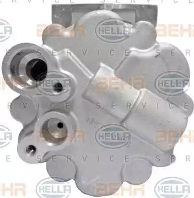 HELLA 8FK 351 334-691 - Kompressori, ilmastointilaite inparts.fi